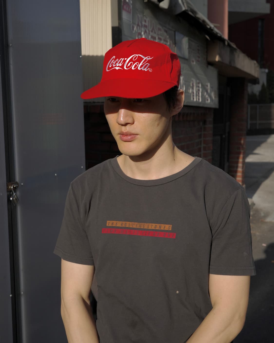 80s 우성식품 코카콜라 나일론 캡 상품이미지5