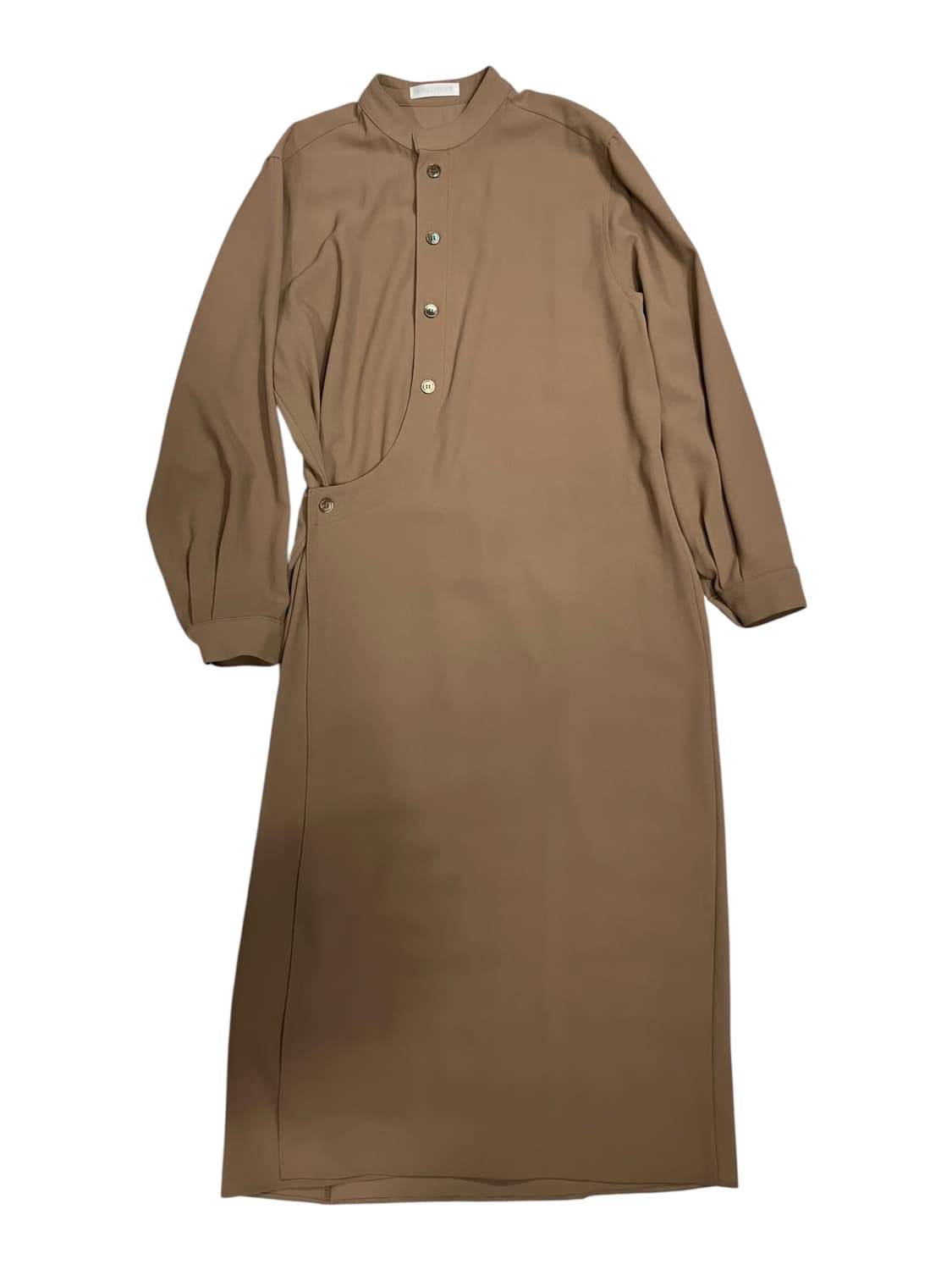 아미먼트 브라운 랩스커트 한복풍 롱 원피스 M 상품이미지4