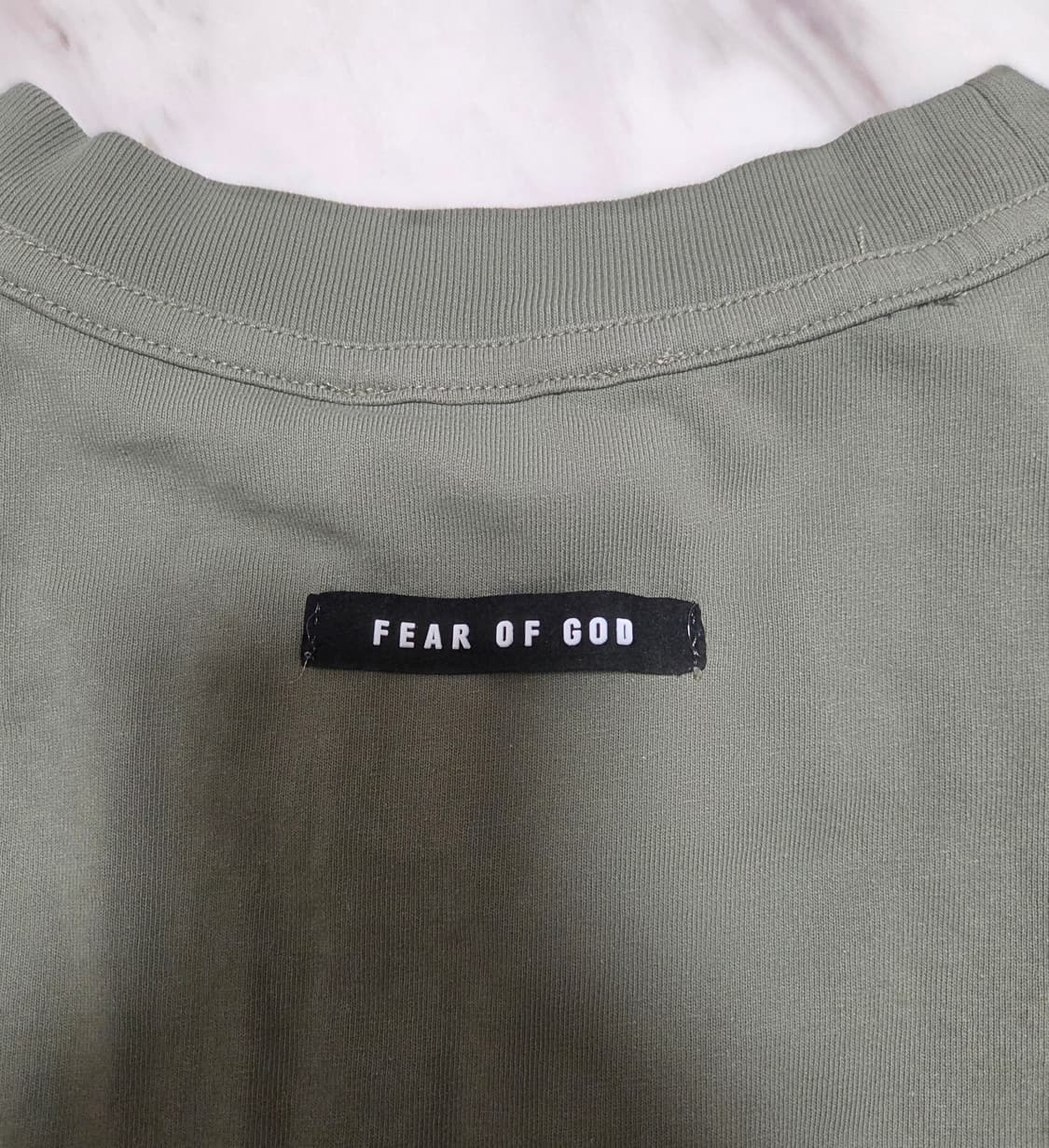 피어오브갓 리플렉티브 FG 로고 반팔 티셔츠 상품이미지7