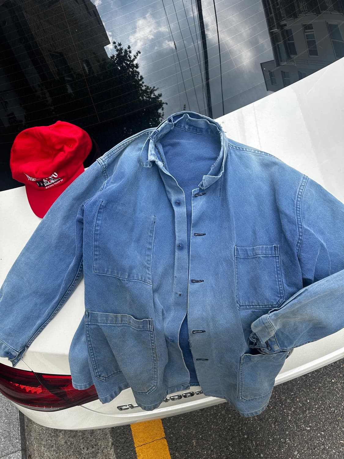 40~60s Vintage French Work Jacket 상품이미지2