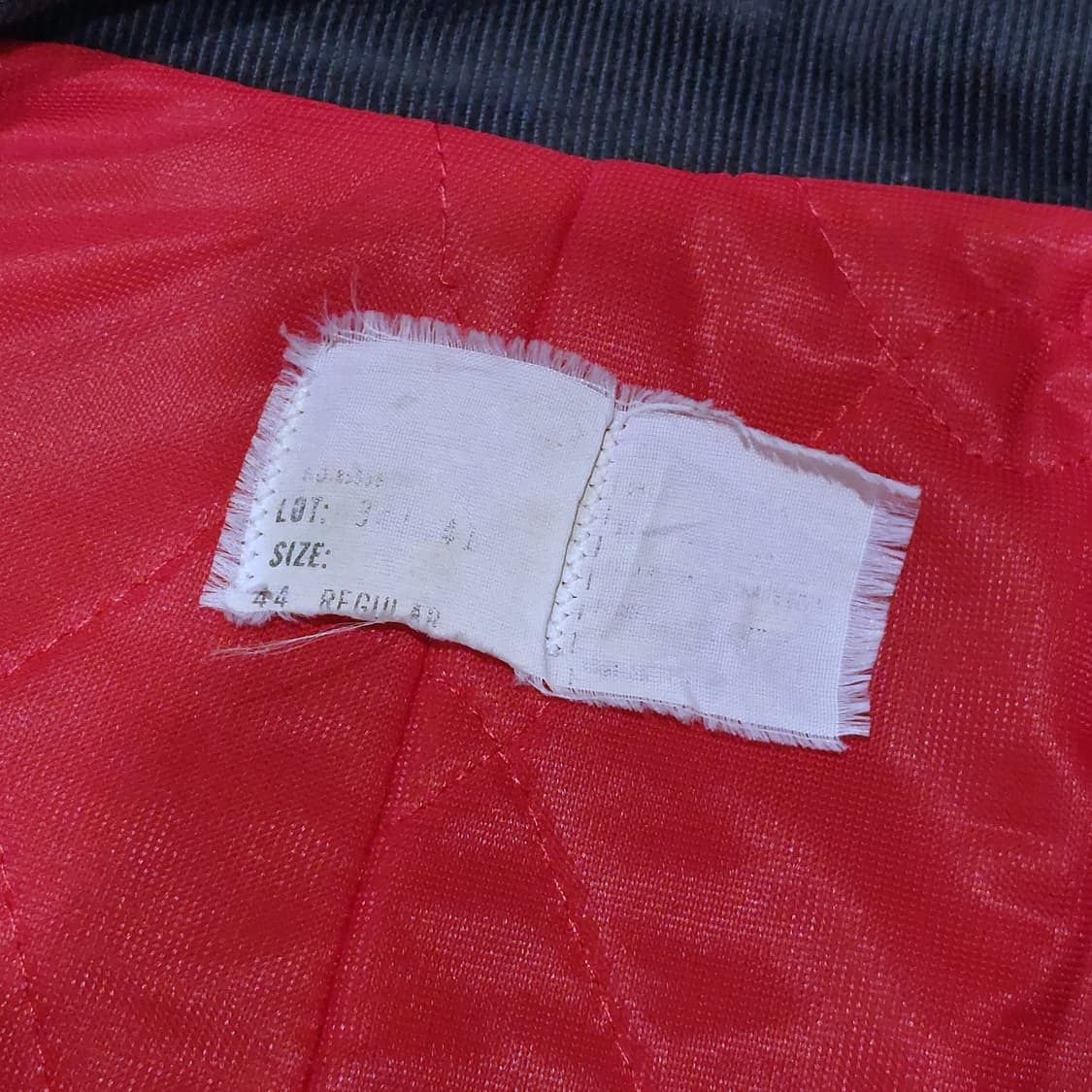 key 80s 데님 하프벨트 워크자켓 44 (105) 상품이미지8