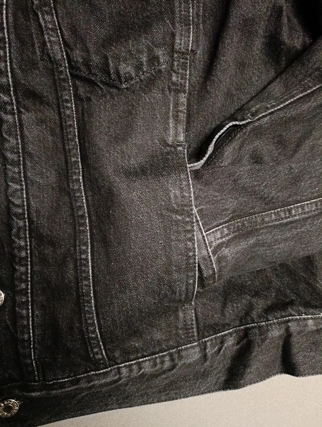 헬무트 랭 니트 칼라 트러커 자켓 상품이미지6