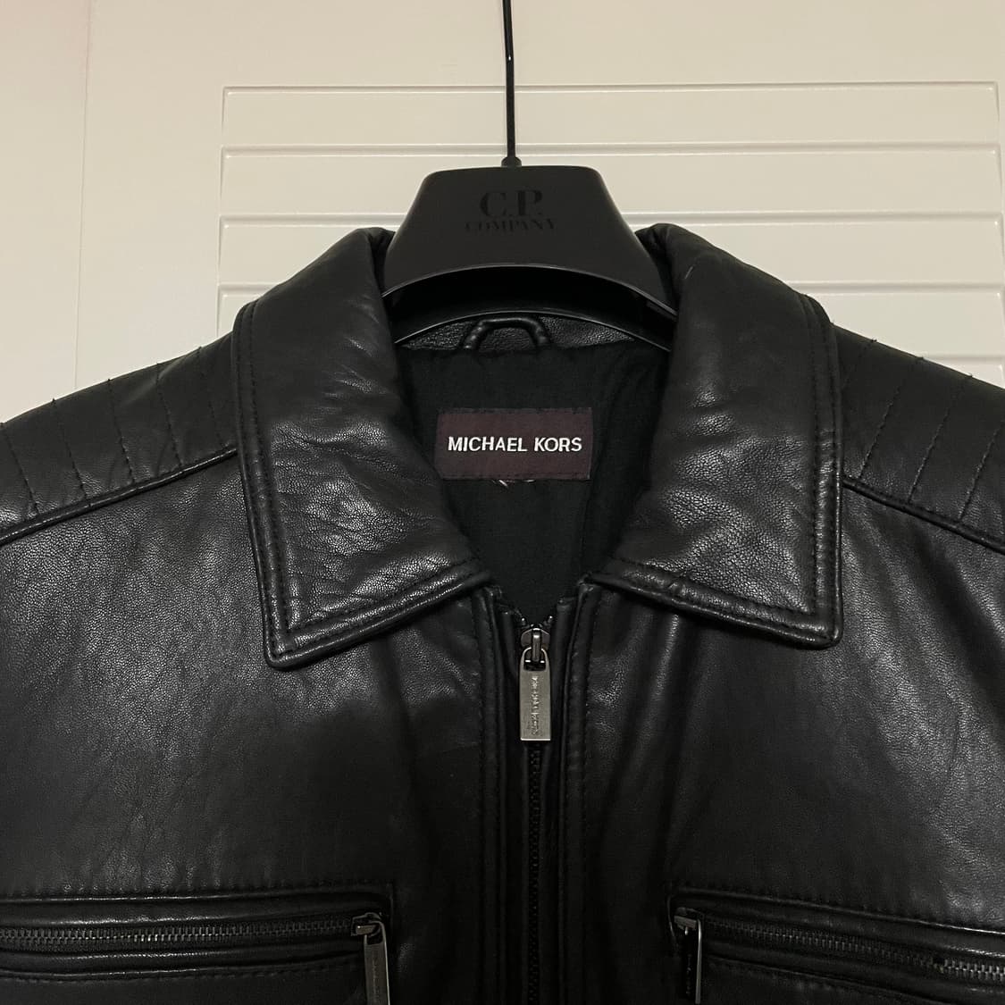 마이클코어스 모토 램스킨 레더 자켓 상품이미지5