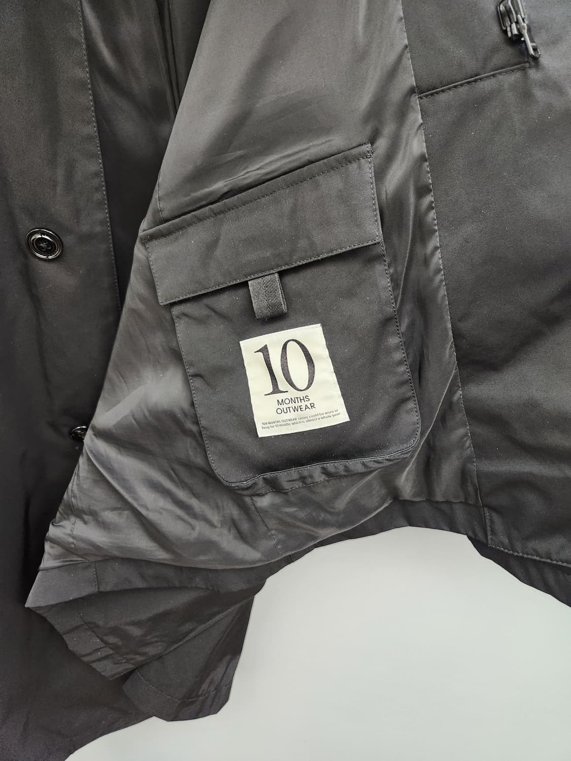 헤지스 남성 코트 하프자켓 상품이미지9