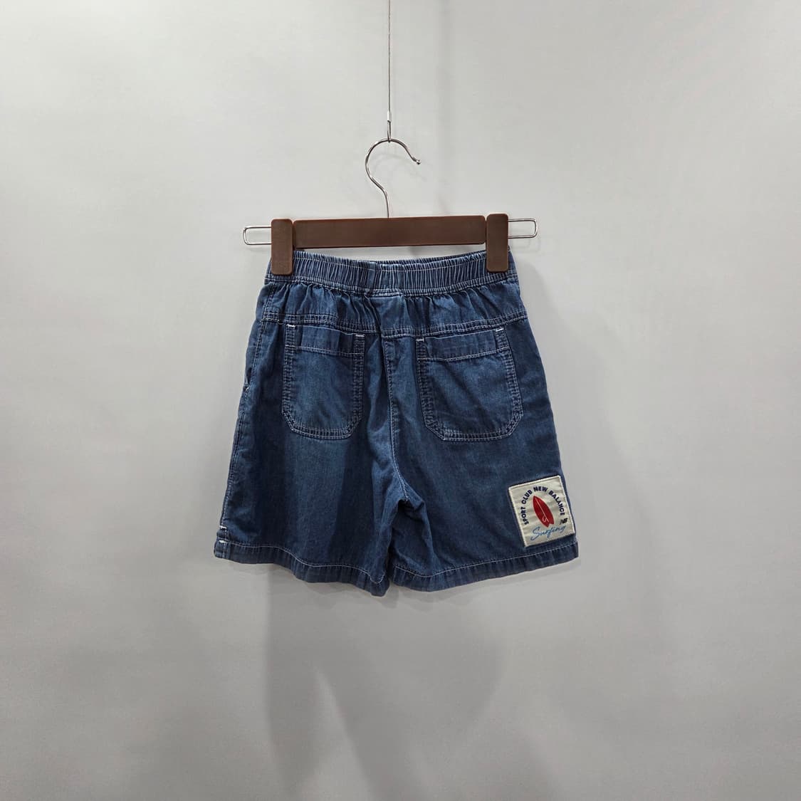 뉴발란스 키즈 샴브레이 반바지 120 상품이미지4