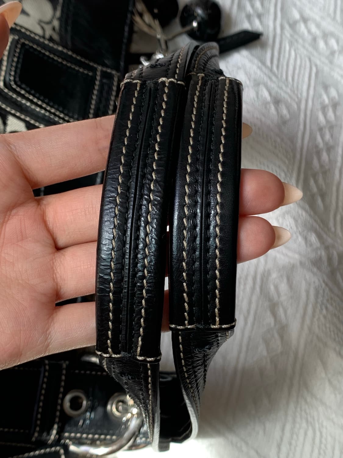 🖤Coach 블랙 숄더 백 상품이미지5