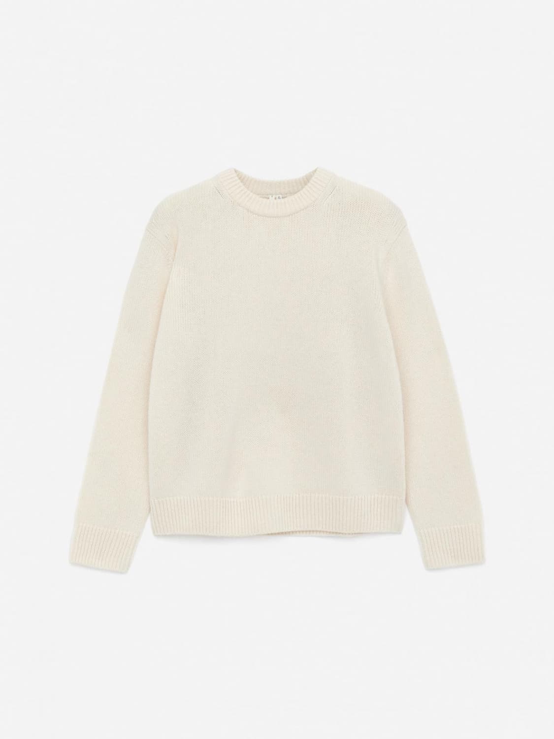 아르켓 헤비 니트 라운드 아이보리 울 스웨터 L 팝니다 상품이미지3