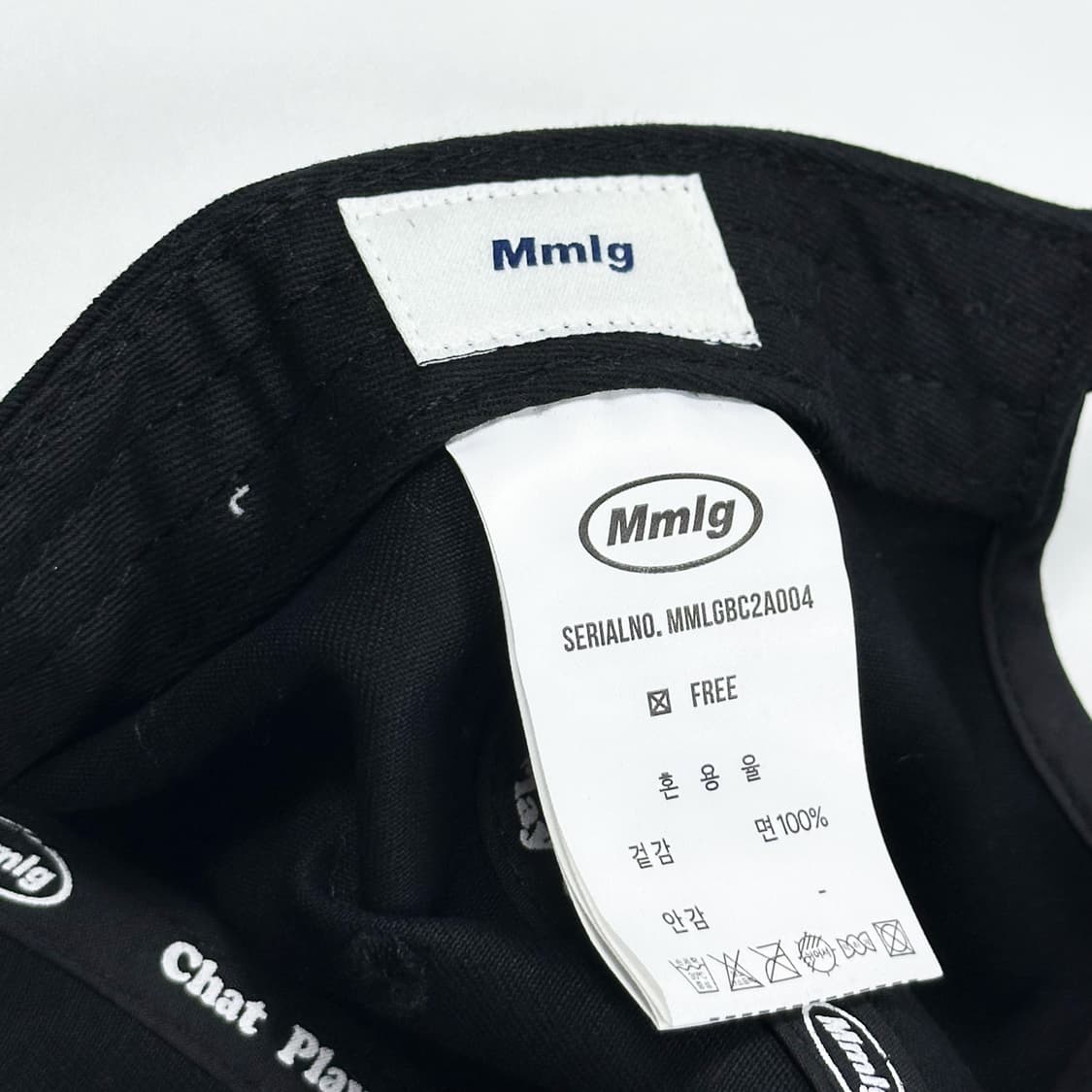 mmlg 엠엠엘지 핑크 블랙 볼캡 모자 상품이미지5