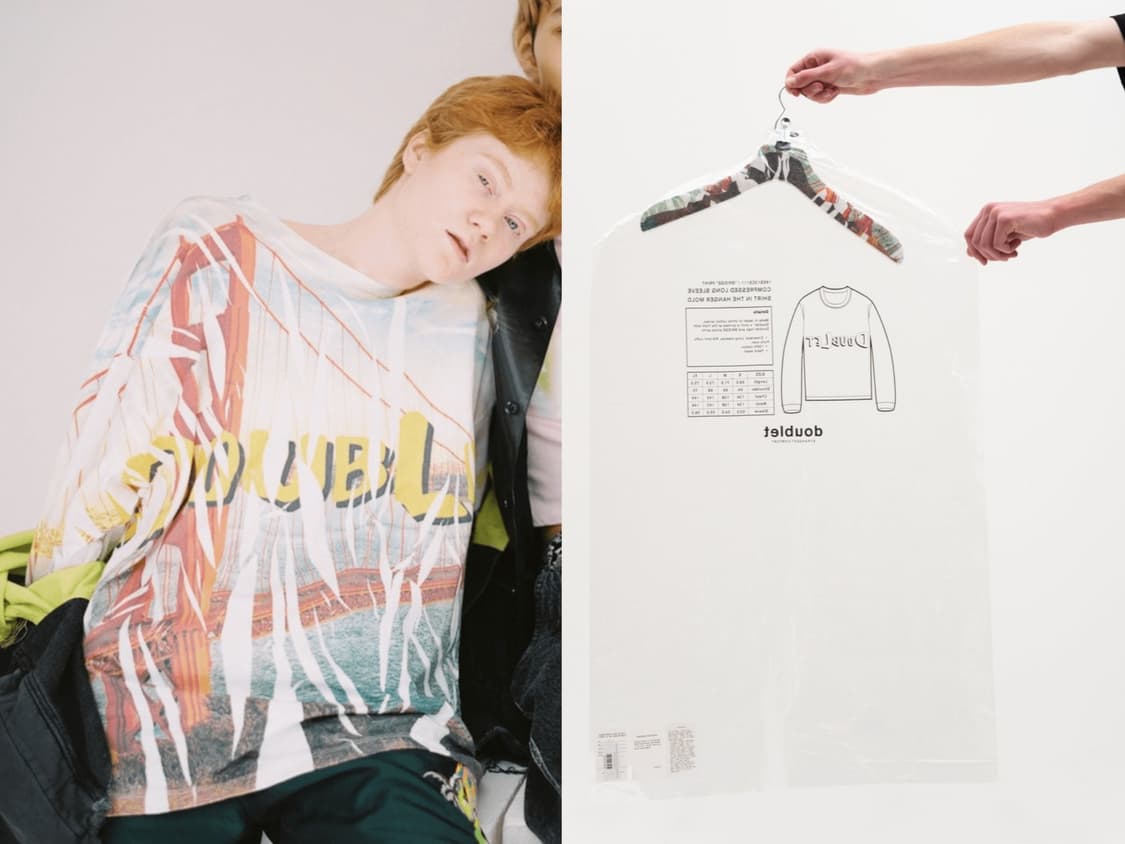 19ss Doublet 금문교 프린지 롱슬리브 상품이미지2