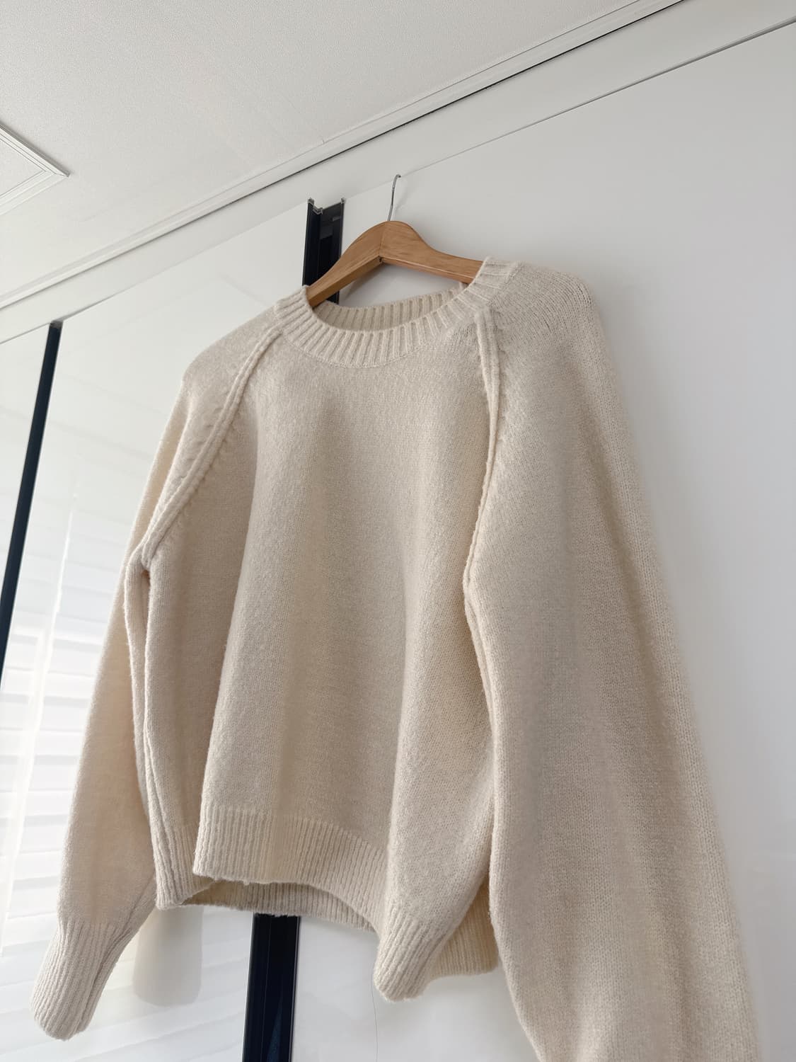 매니크 아이보리 니트 상품이미지5