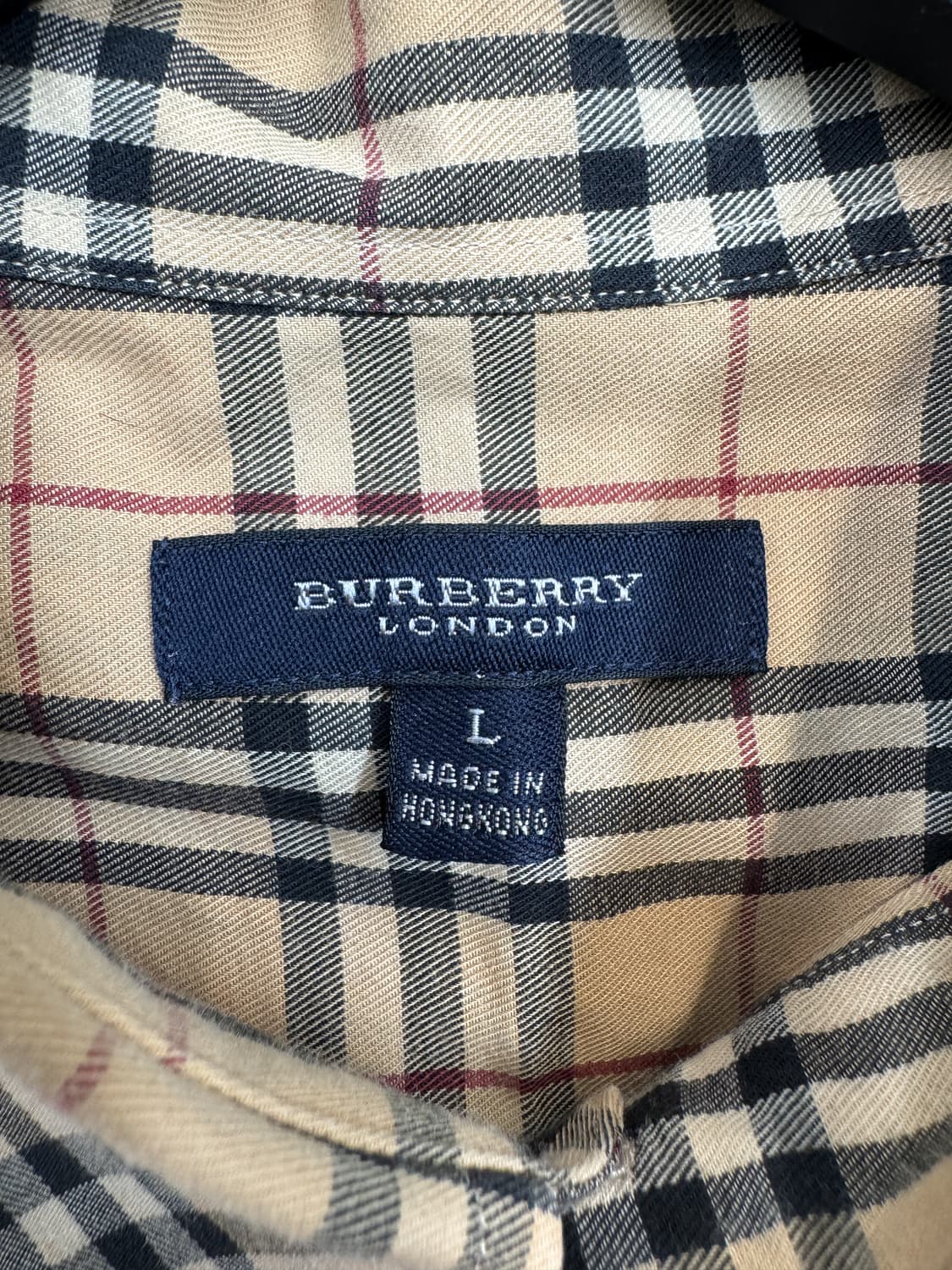 버버리 OG 노바 체크 셔츠 상품이미지5