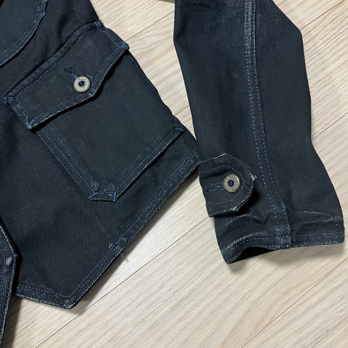 [Polo] 폴로 랄프로렌 데님 워싱 코팅 자켓 상품이미지4