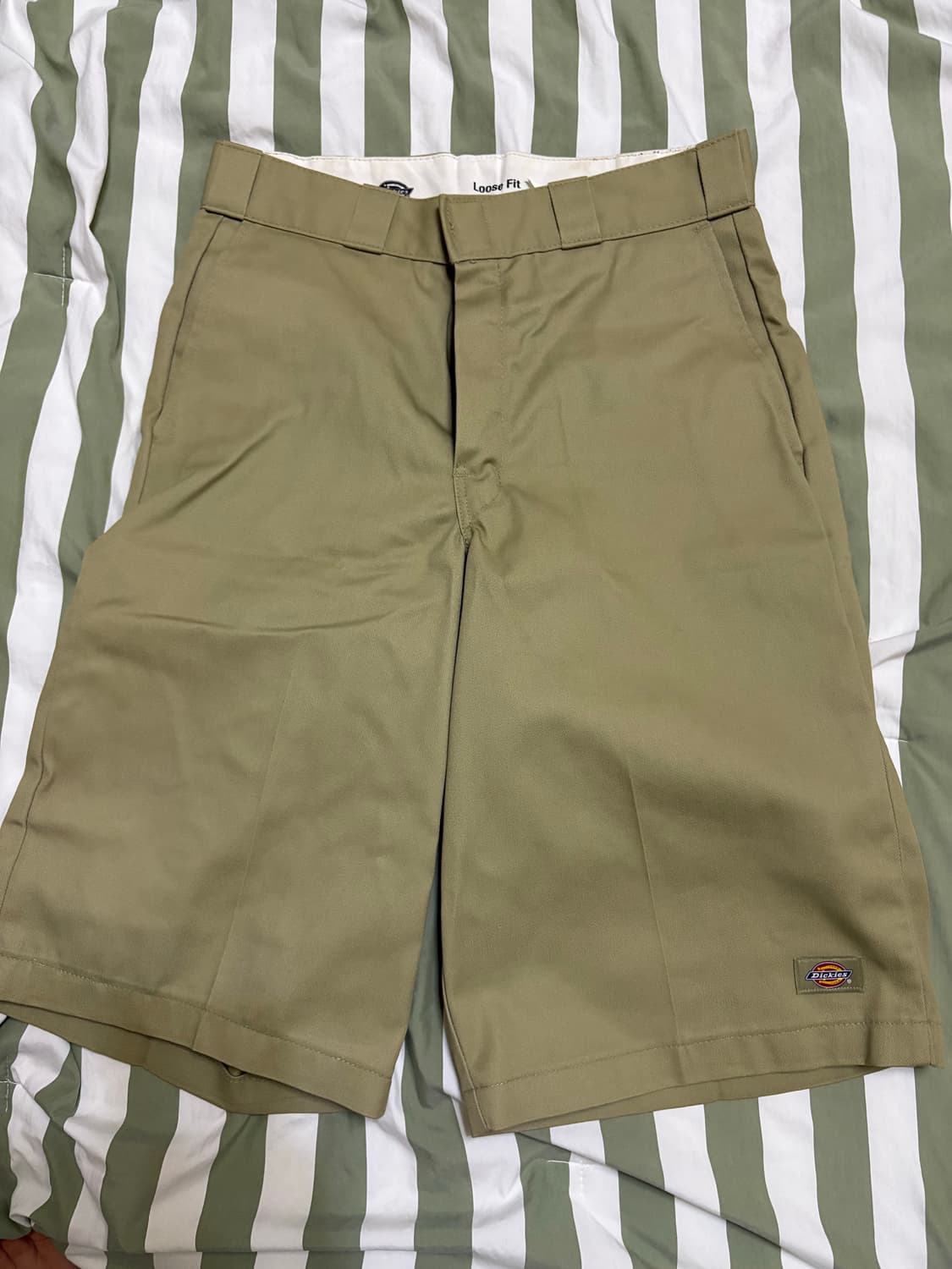 디키즈 루즈핏 워크셔츠 카키 상품이미지1