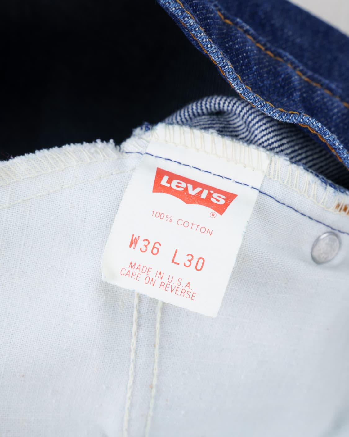 (허리 44) 80s 리바이스 517 부츠컷 데님 팬츠 상품이미지4