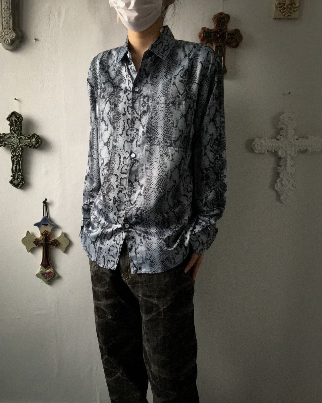 Python pattern shirt 상품이미지5