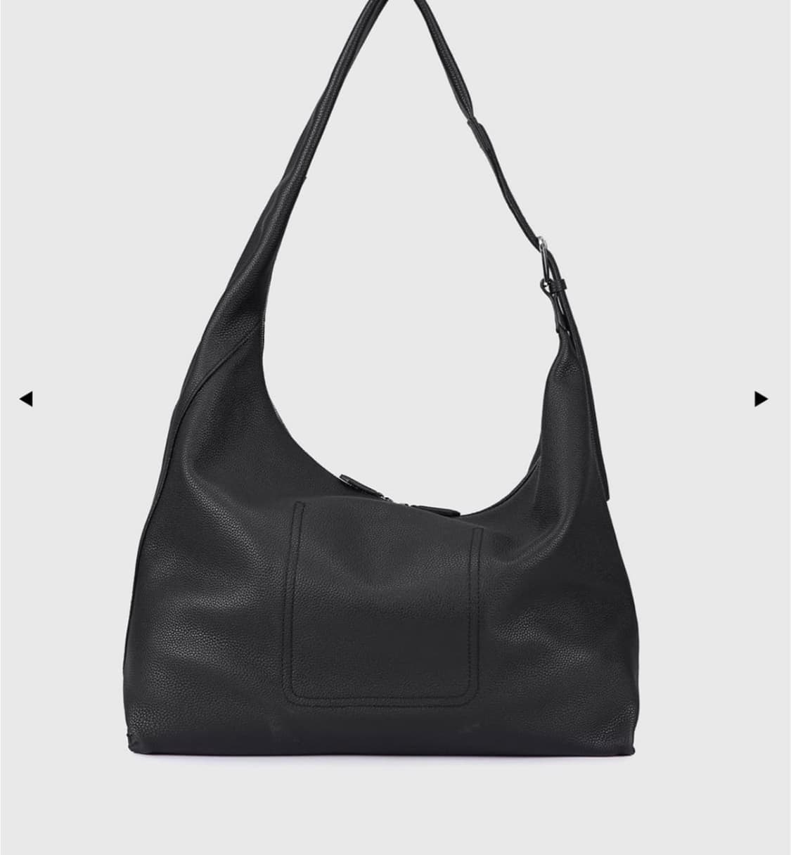 25FW 토니웩 커브드 그레인 레더 가방 백 구매해요 상품이미지1