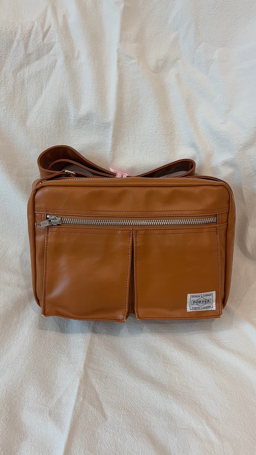 PORTER FREE STYLE SHOULDER BAG (Camel) 상품이미지1