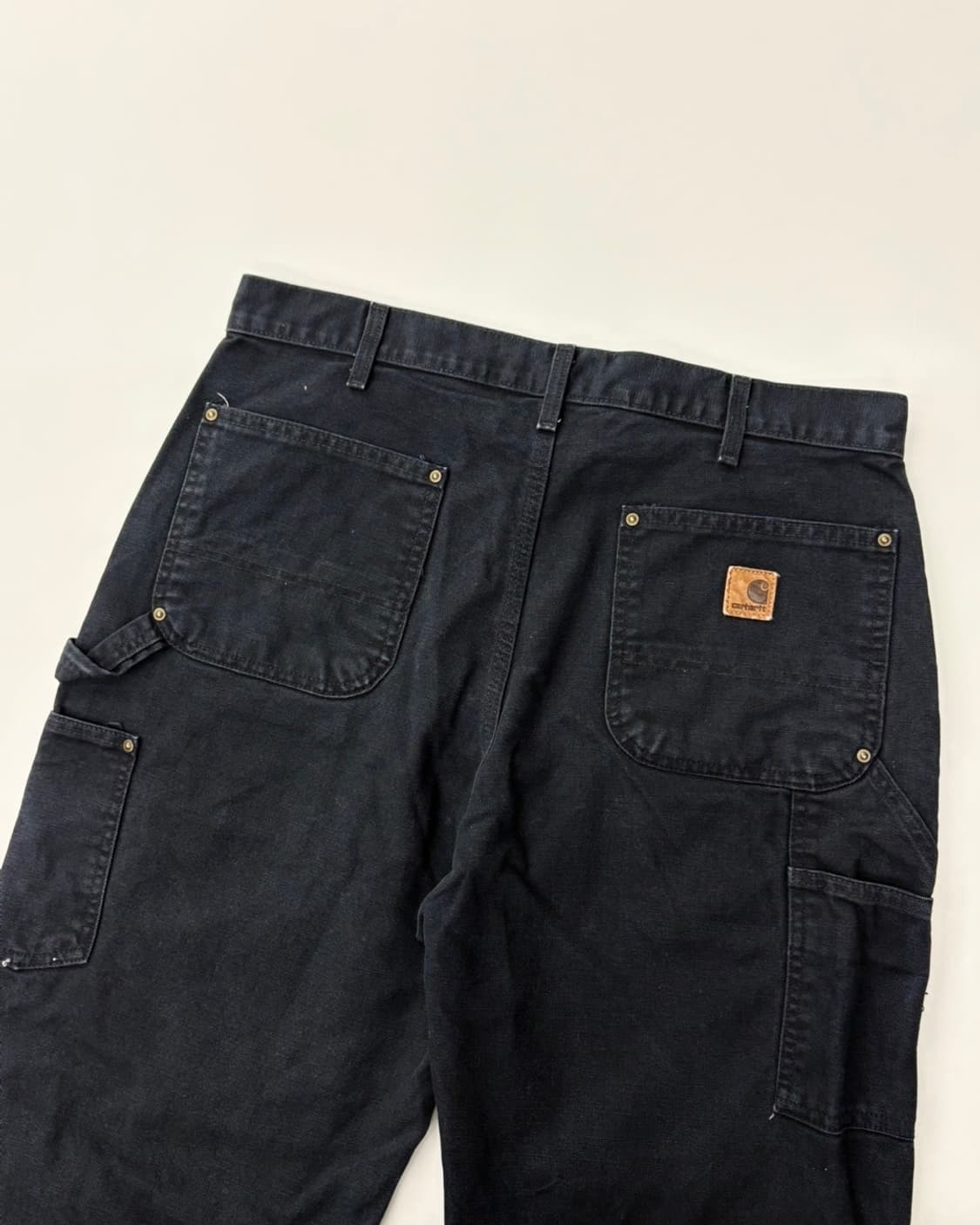 Carhartt 칼하트 블랙 더블니 카펜터 팬츠  상품이미지2