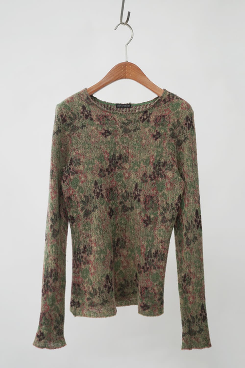 보노비스타 빈티지 플라워 패턴 니트 상품이미지3