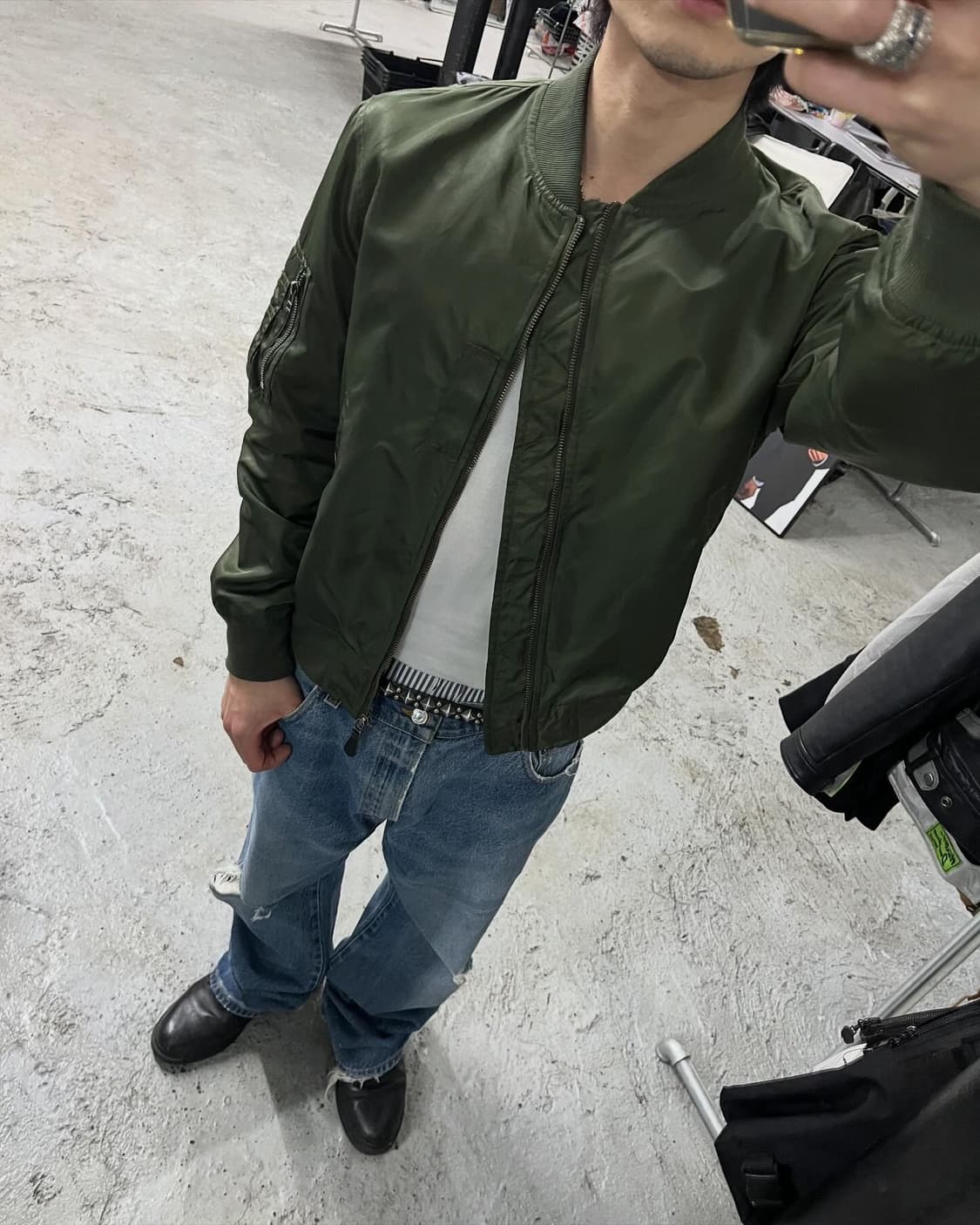 GU ma-1 bomber jacket 상품이미지1