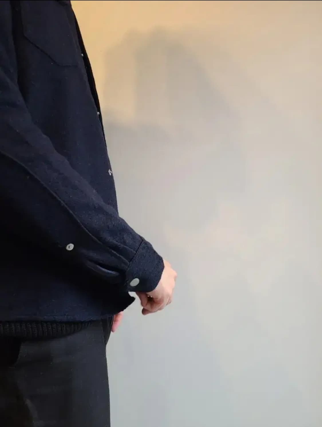 레드 버튼 재팬 네이비 은장 버튼 셔츠 재킷 상품이미지1