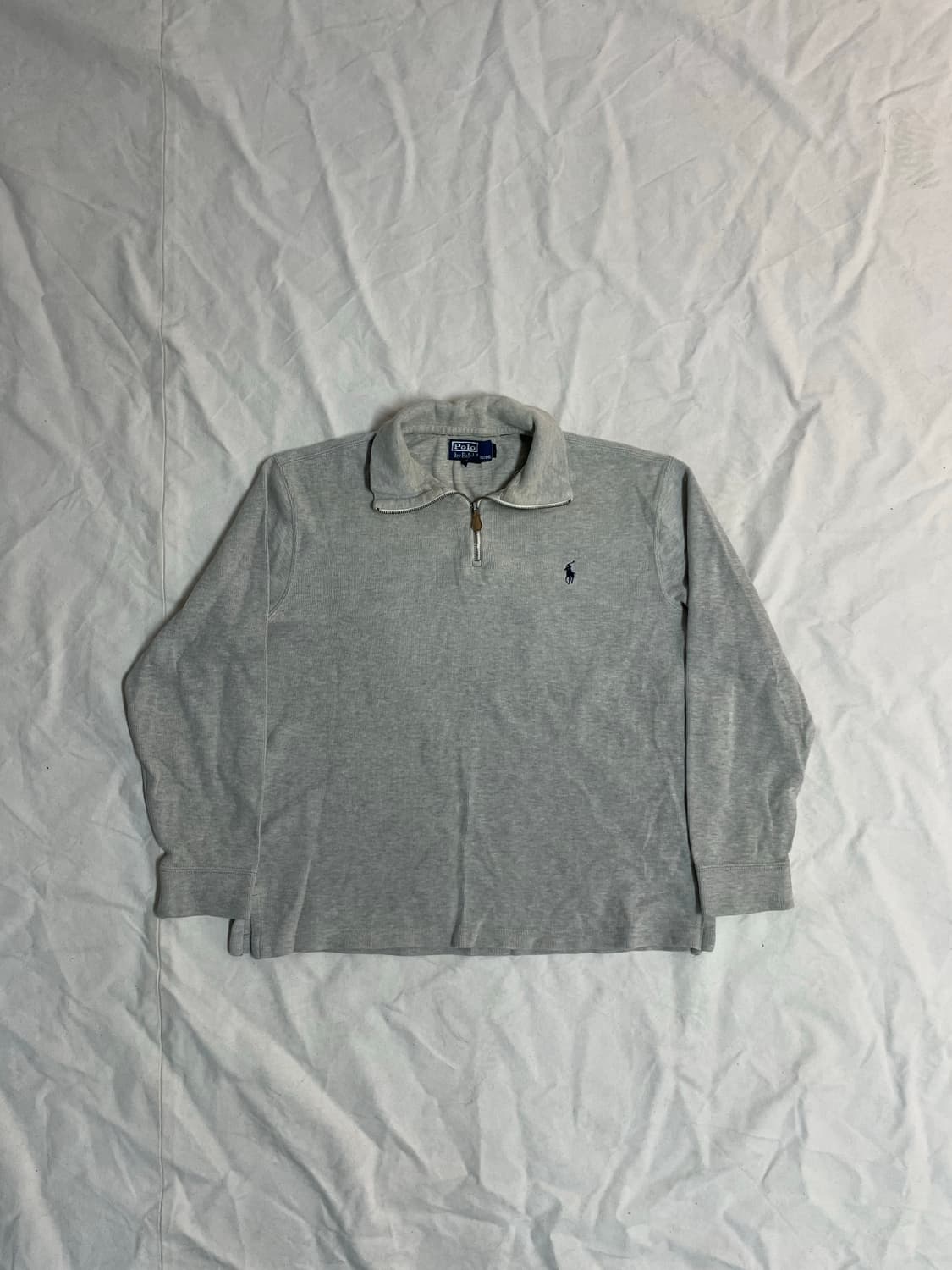 폴로 니트 하프집업  상품이미지1