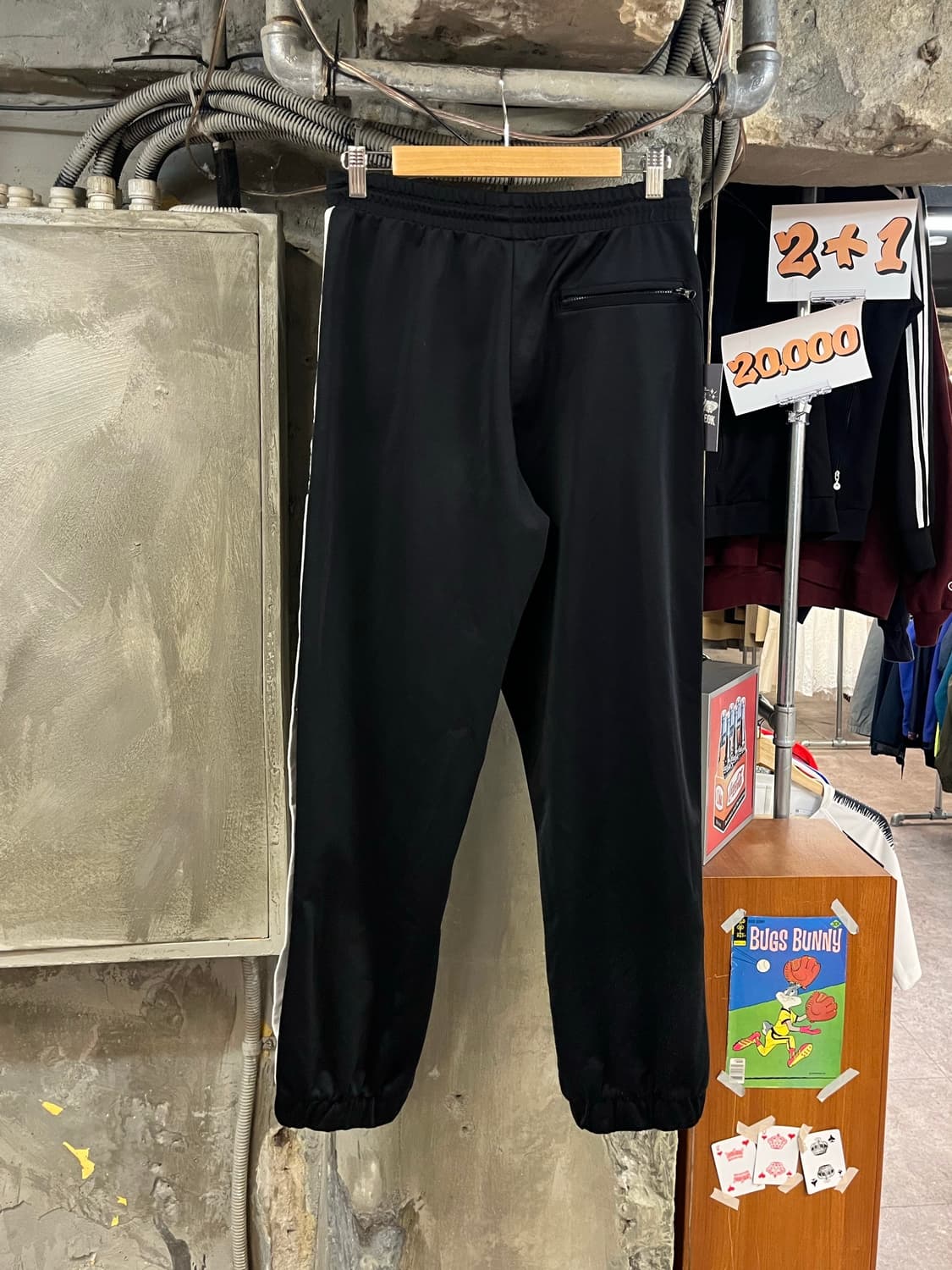 아디다스 브레이크 팬츠 블랙 S #csz3719 상품이미지2