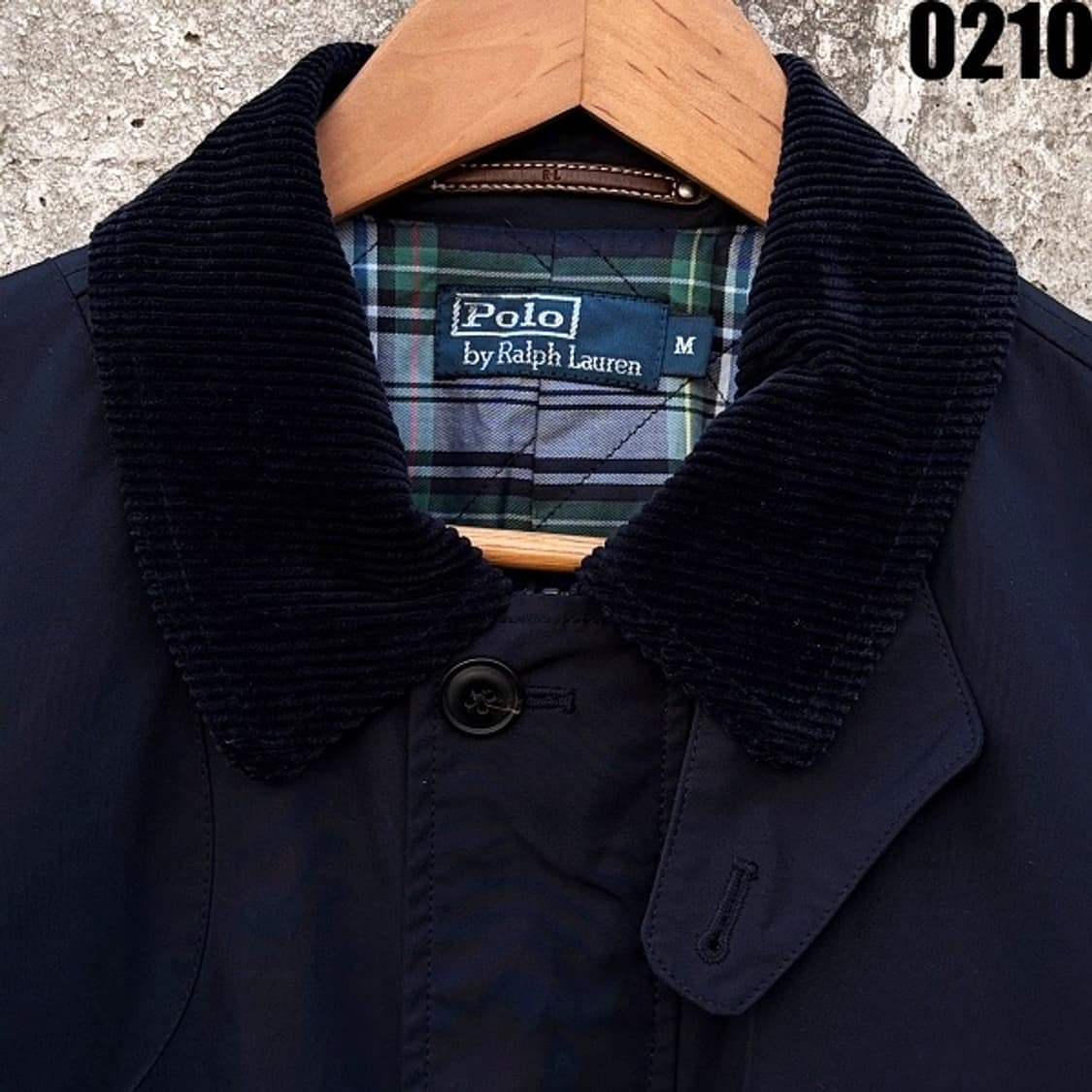 폴로 랄프로렌 퀼팅 집업 자켓 M 0210 상품이미지3