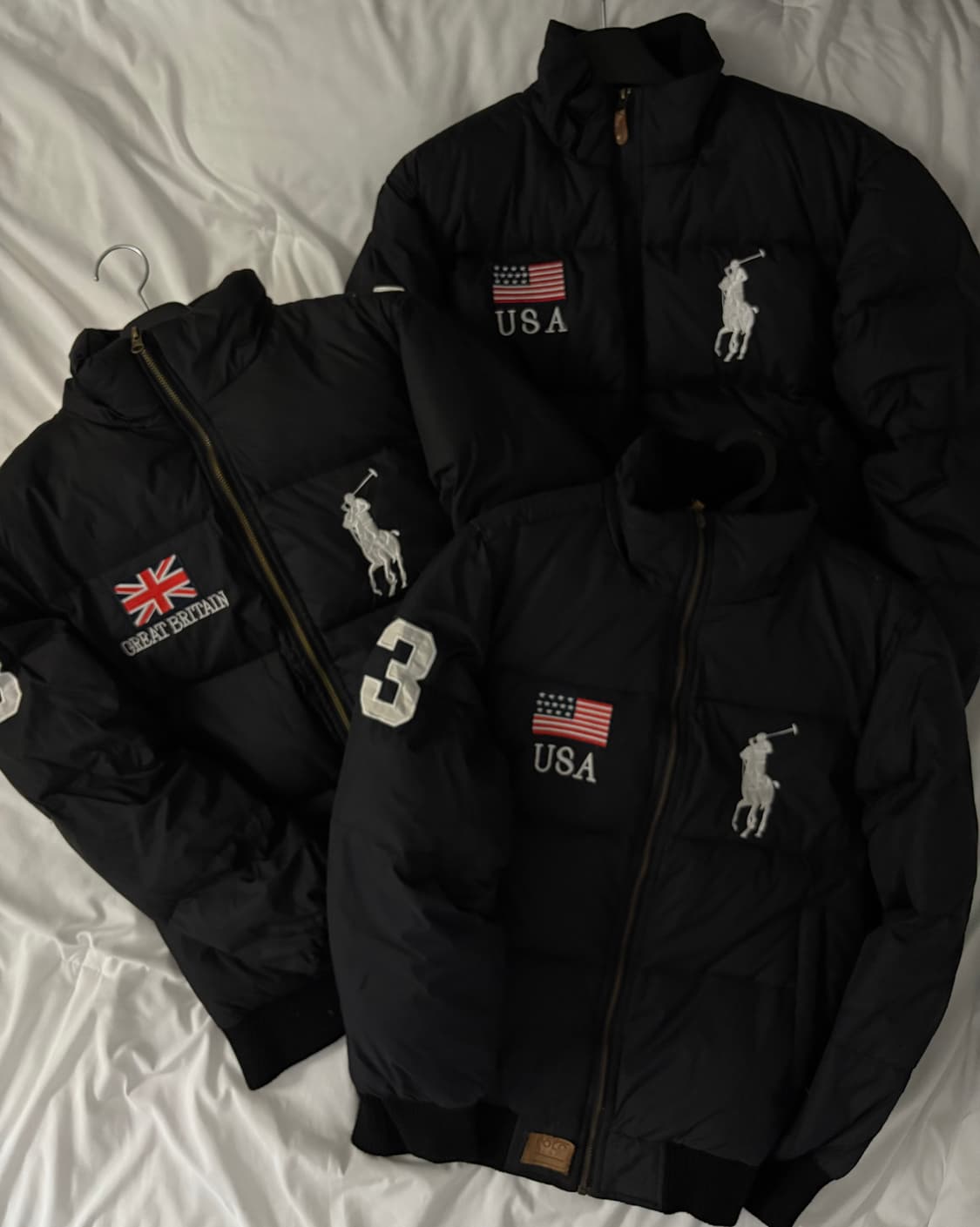 폴로 빅포니 브리튼 성조기 패딩 모음 상품이미지1