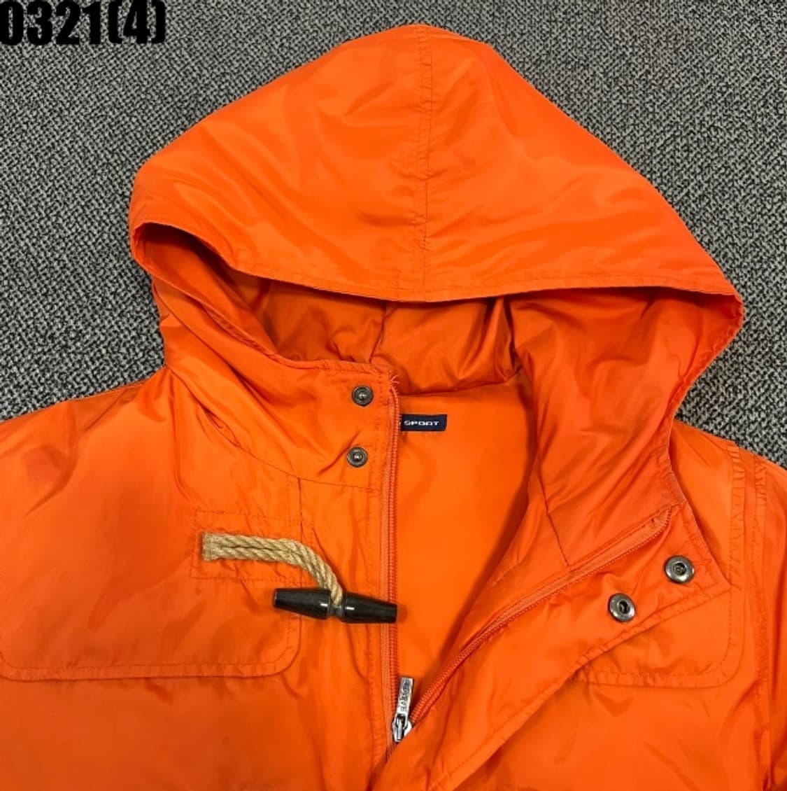 90 랄프로렌 스포츠 오리털 떡볶이 후드 패딩 점퍼 0321(4) 상품이미지2