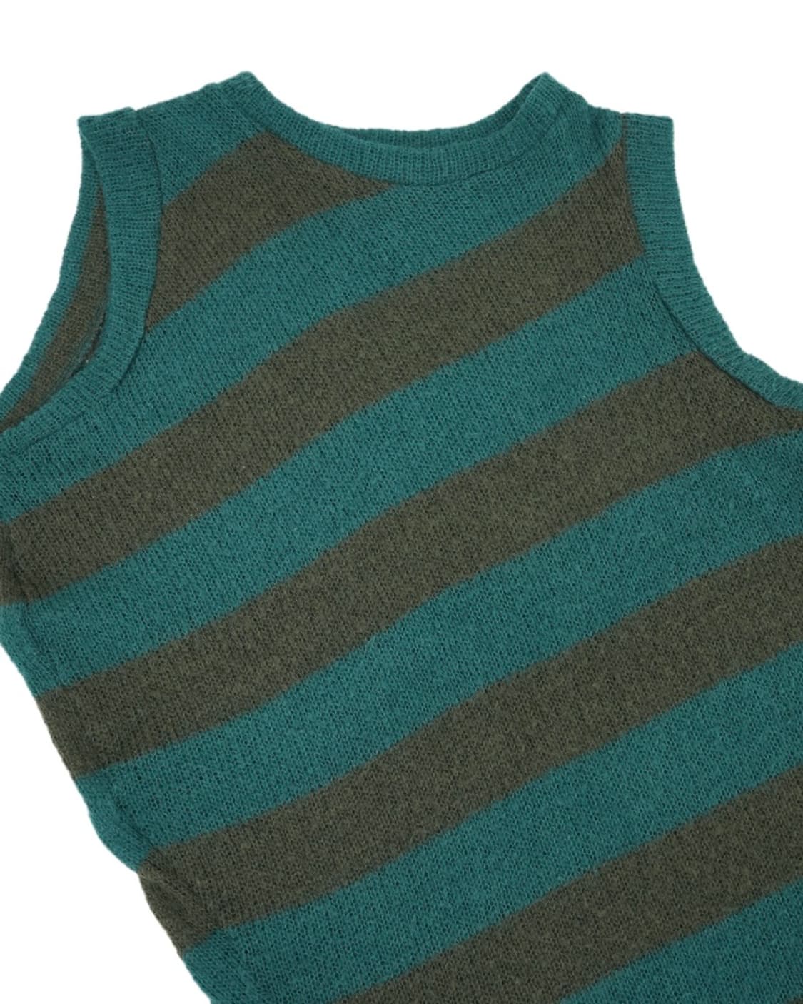 green Knit vest 니트 슬리브리스 상품이미지7