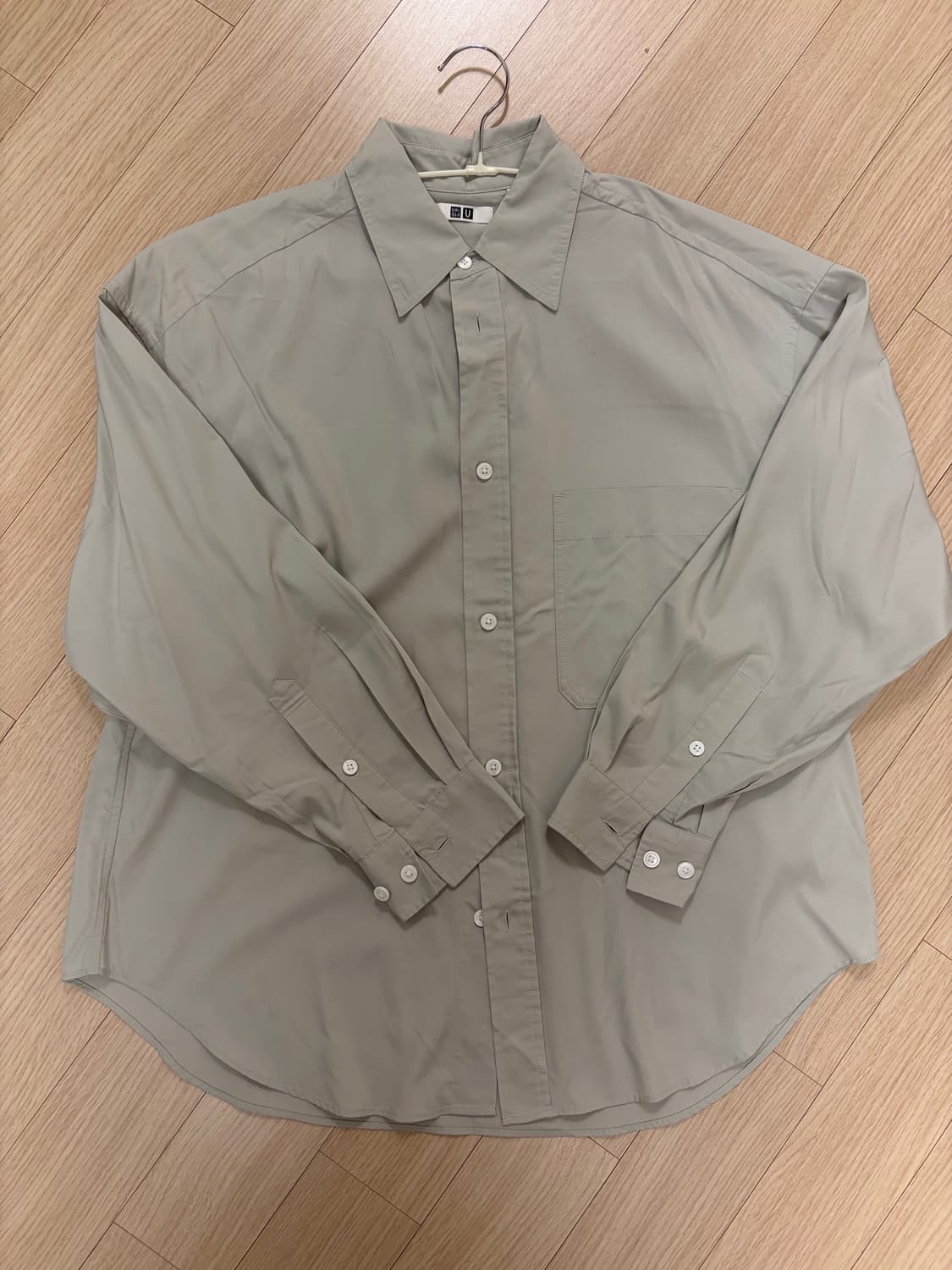 유니클로 U 민트 셔츠 상품이미지1