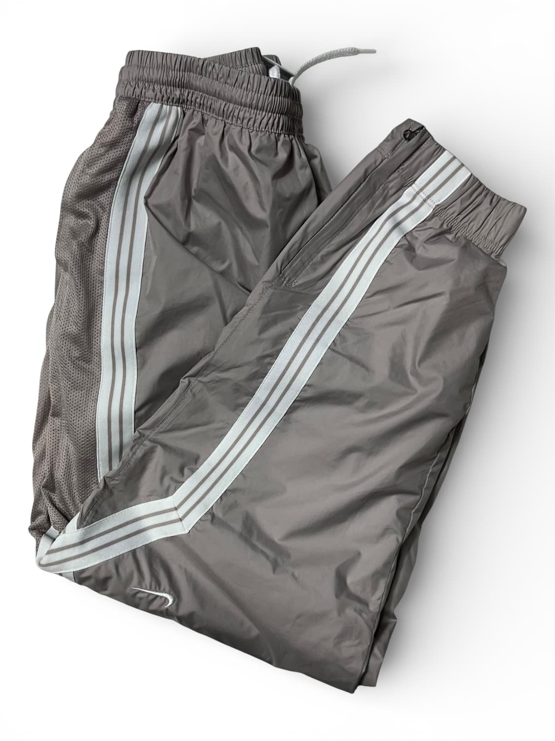 나이키 그레이 삼선 트레이닝 팬츠 M 상품이미지7