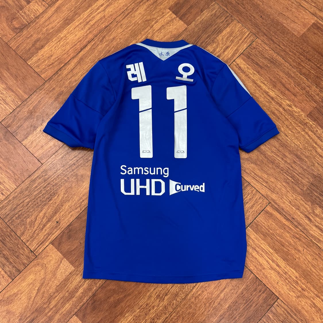 90 아디다스 수원삼성블루윙즈 14시즌 홈 유니폼(레오) 상품이미지2