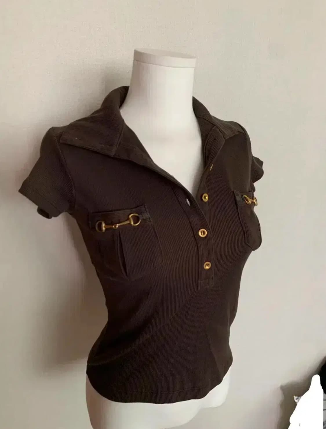 Y2k 빈티지 카라티.: 상품이미지1