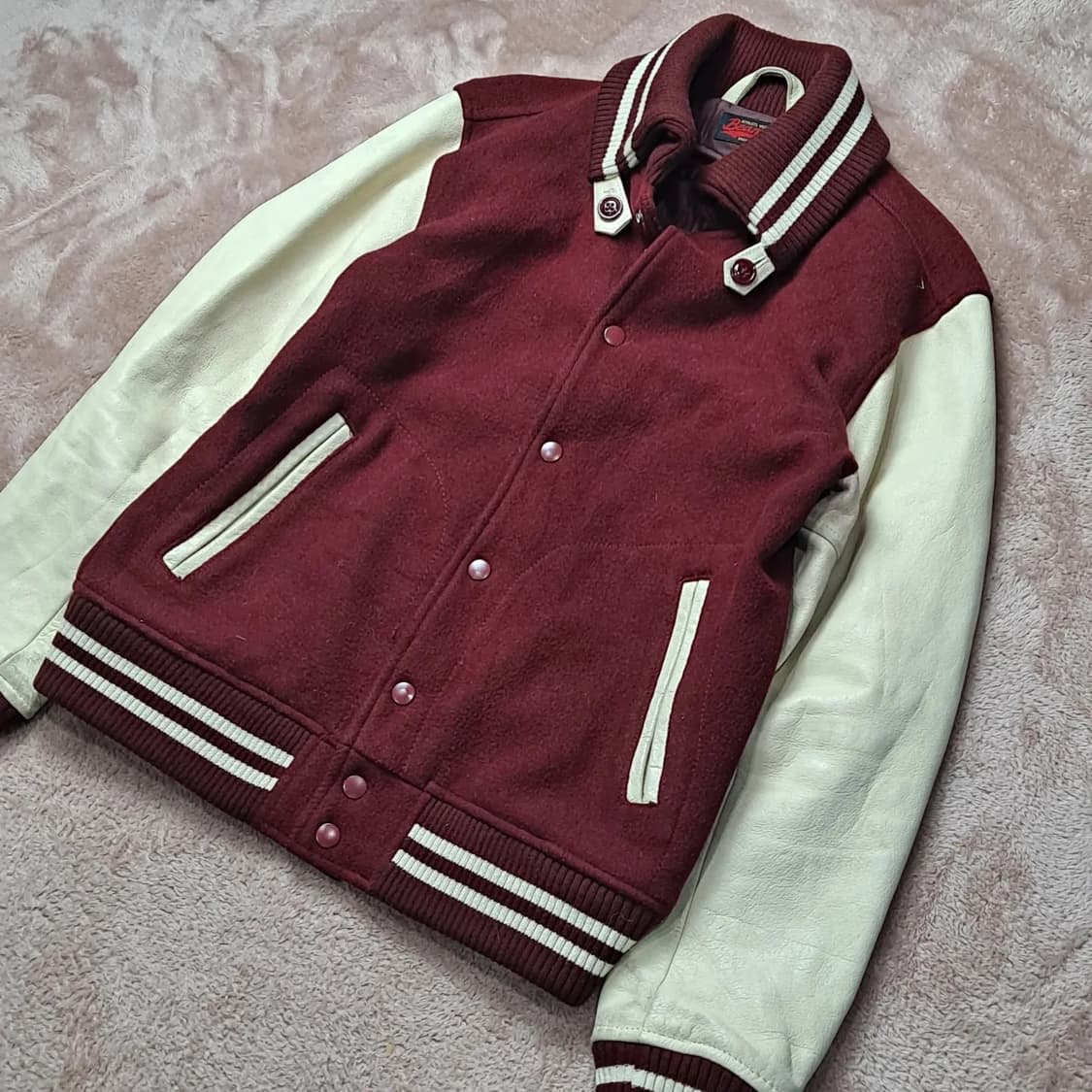 [빔즈] 빈티지 바시티 자켓 상품이미지2