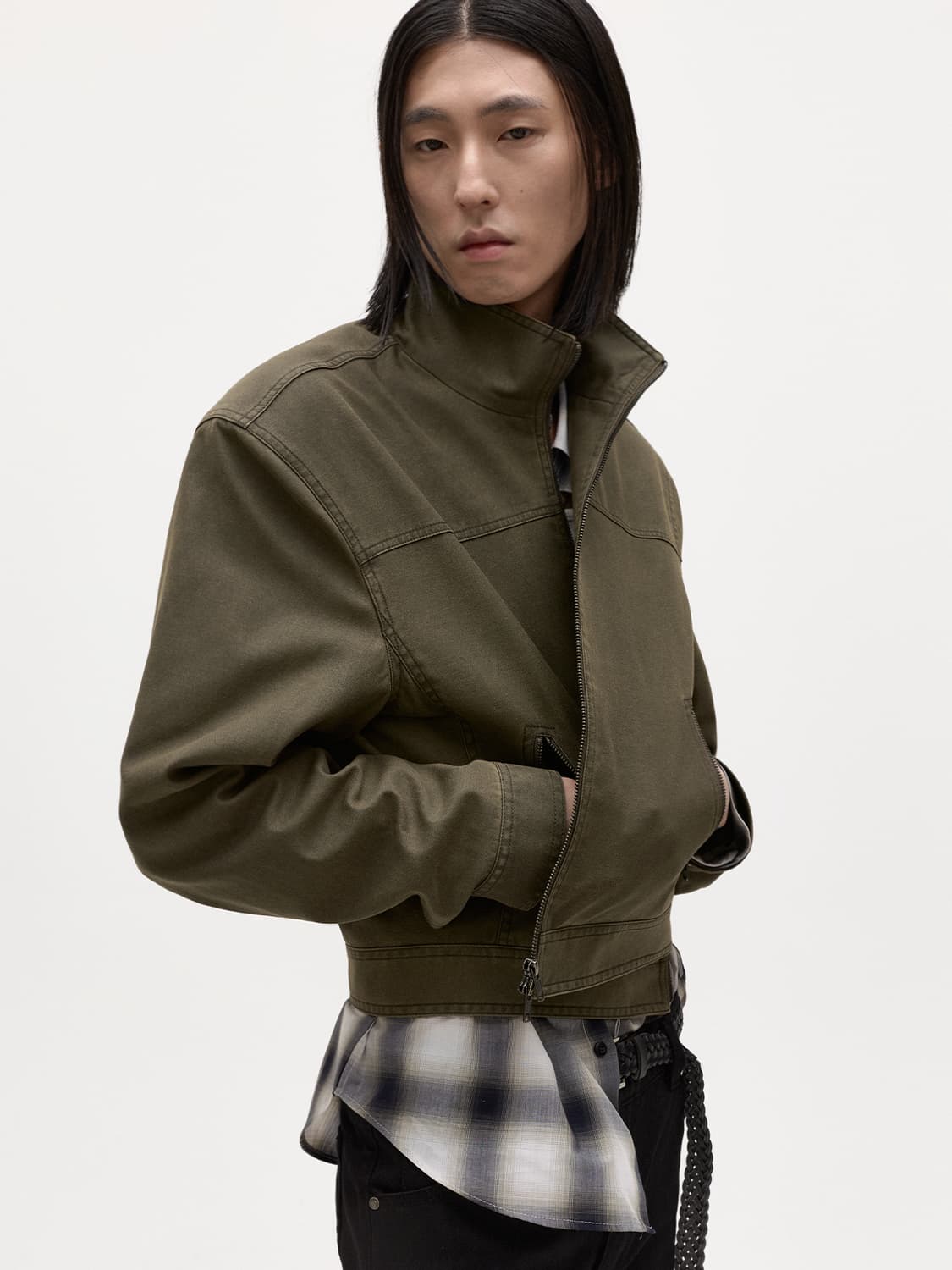 구매) 엘무드 페이즈 텐셀 트러커 자켓 (46) 상품이미지2