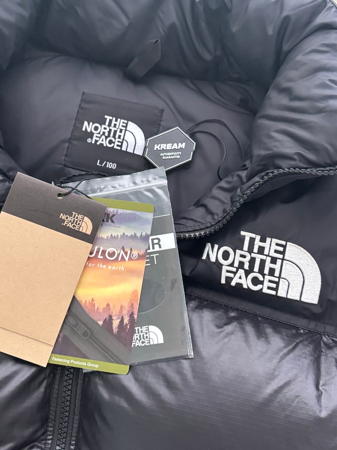 노스페이스 패딩 1996 에코 눕시 자켓 리얼 블랙 상품이미지3