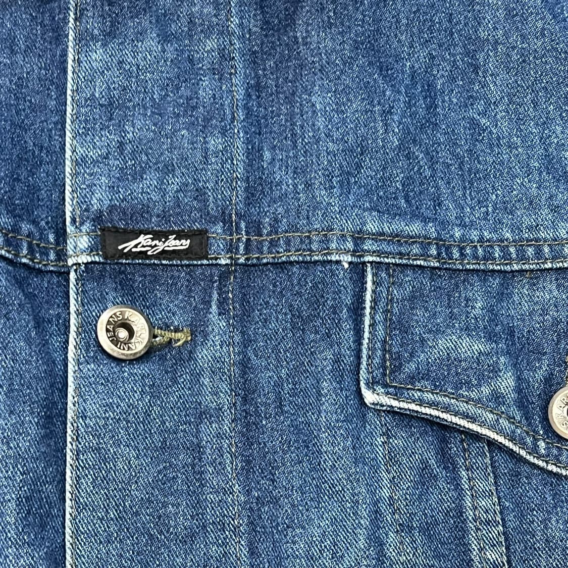  칼카니 데님 베스트 y14296 상품이미지5