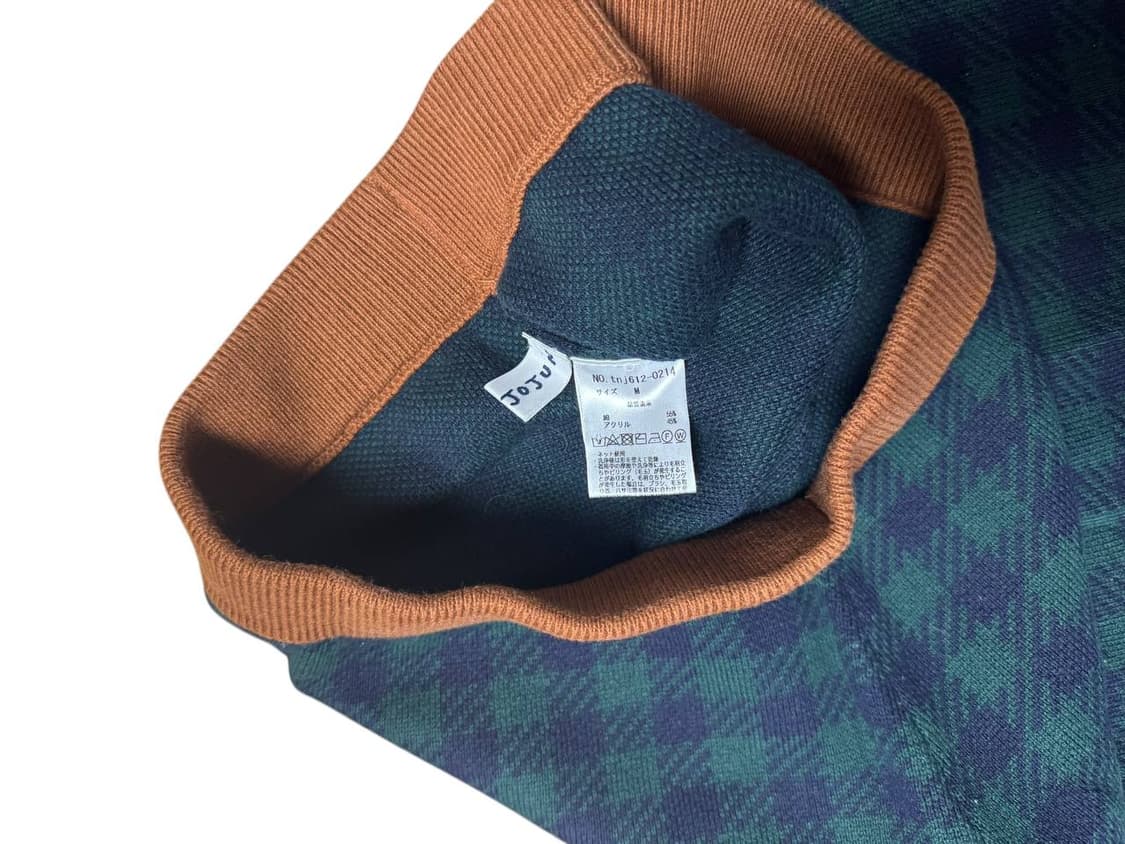 Japanese Vintage TINA JOJUN 체크 미니 스커트(W) 상품이미지2