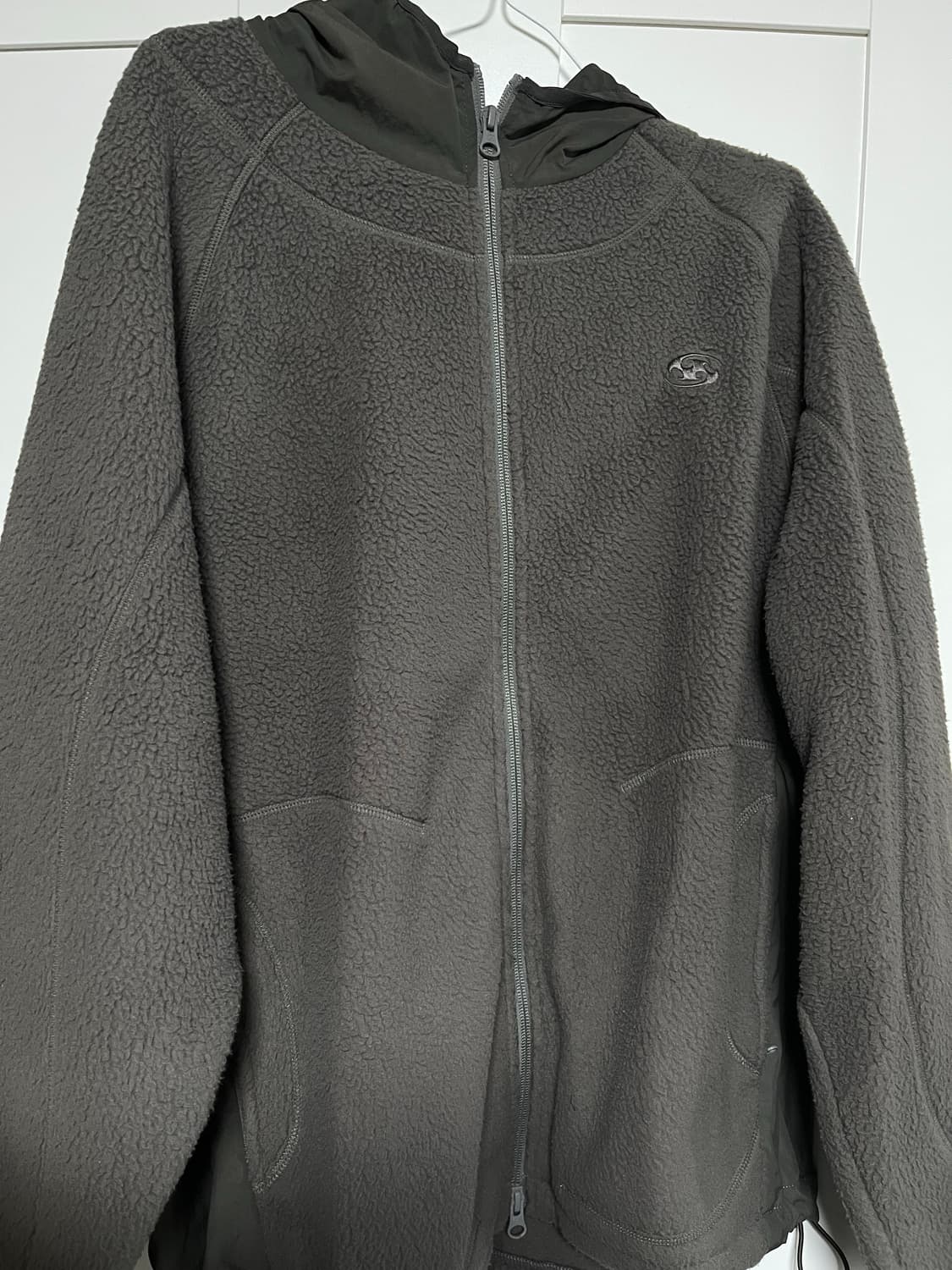 산산기어 플리스 재킷 카키 상품이미지2