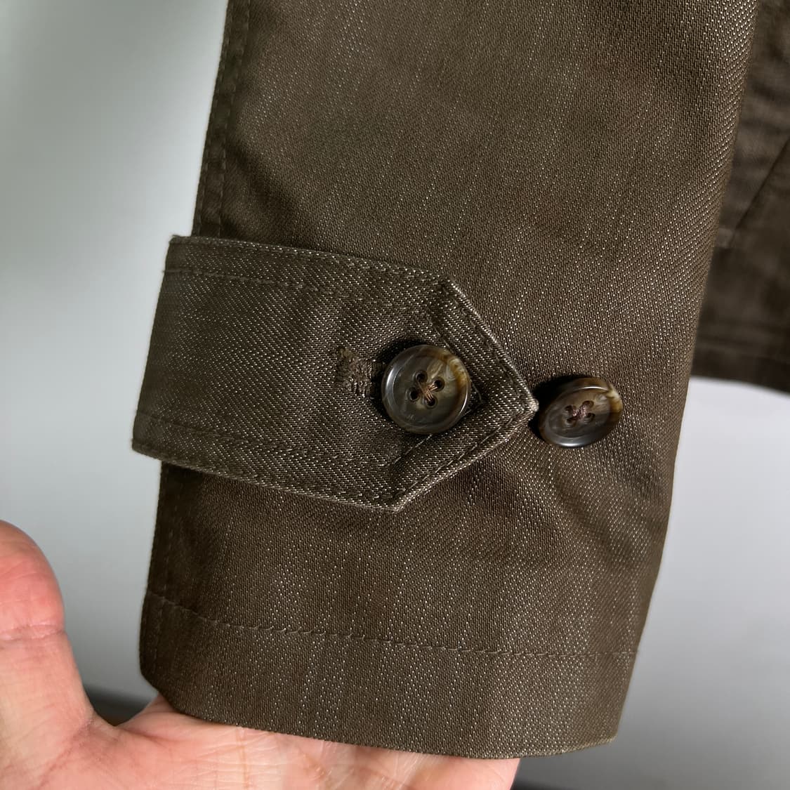 토네이도 마트 카키 코튼 자켓 M 상품이미지8