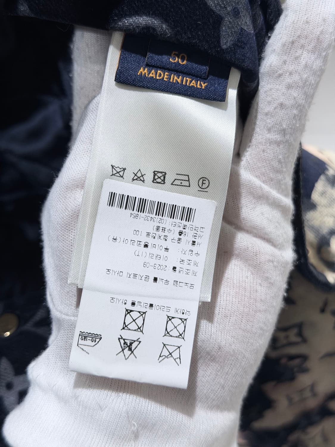 (A+/50) / 루이비통 모노그램 블리치 벨벳 자켓 상품이미지5