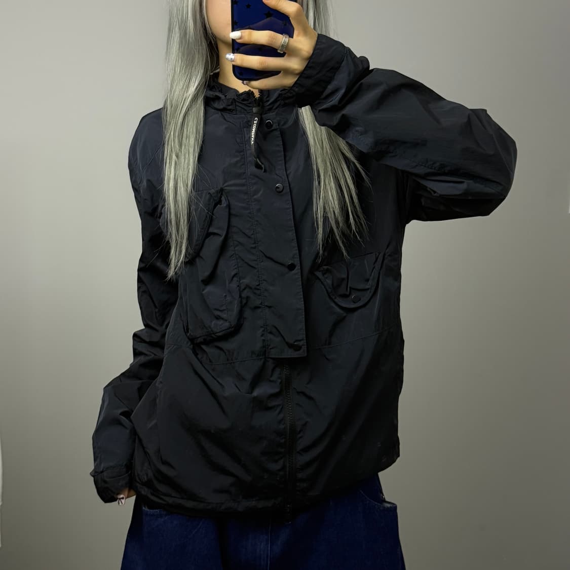 C.P COMPANY Chrome-Shell 메탈릭 나일론쉘 고글 후드  상품이미지2