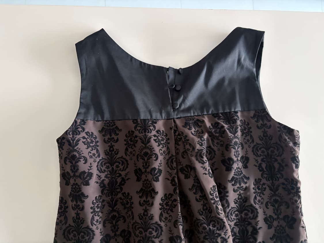 damask flare mini dress 상품이미지4