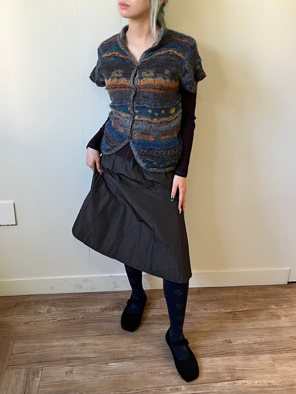 Je REPIT 파스텔 케이블 가디건 상품이미지7