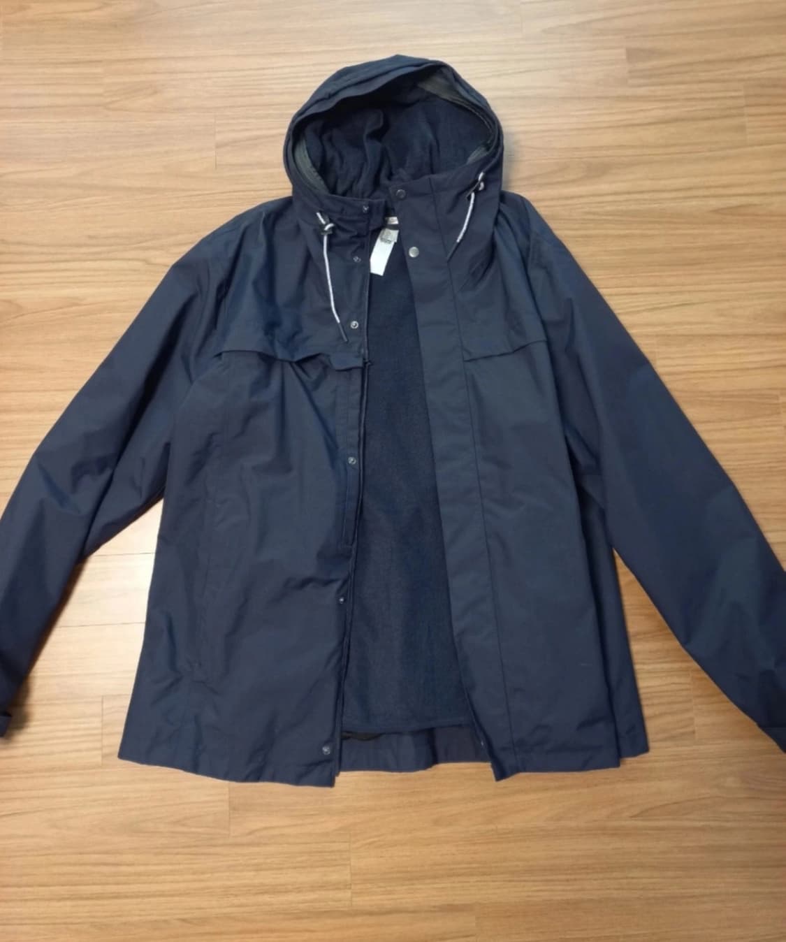 프랑스구매 데카트론 네이비 투웨이 점퍼 상품이미지1