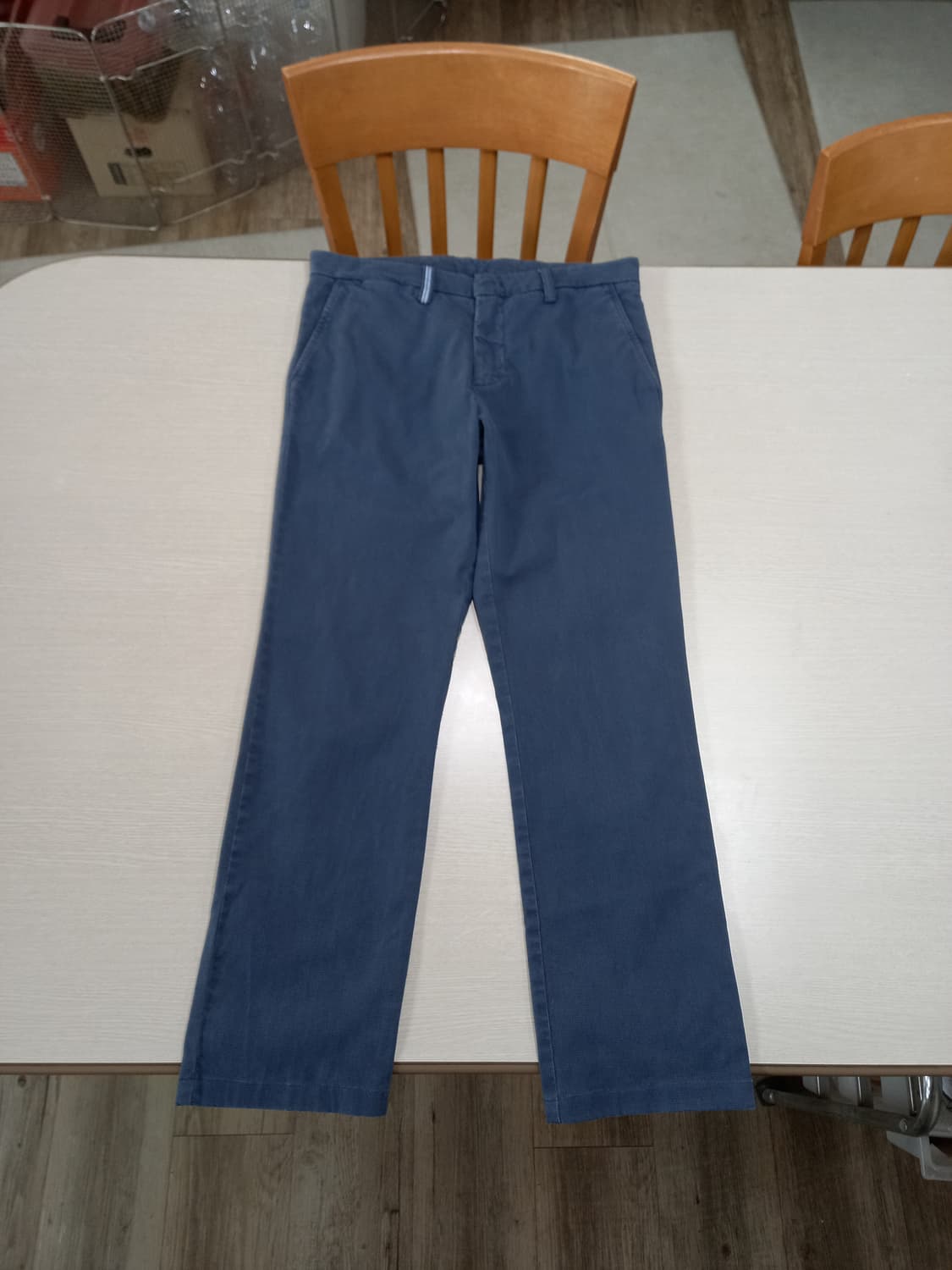 30 DESIREE Italy 스판 슬림일자 치노 챠콜그레이 30-180 상품이미지1