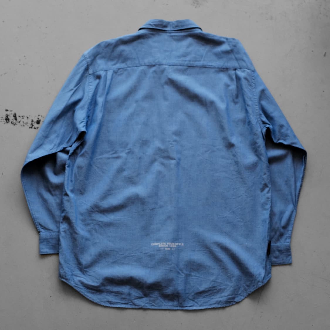 2000’s Vans Chambray Argyle Shirt 상품이미지6