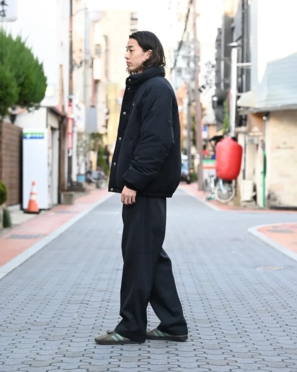 [1] 25AW 아프레쎄 실크 립스탑 스키 다운 자켓 상품이미지3